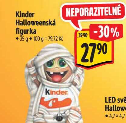 Kinder Halloweenská figurka  35 g