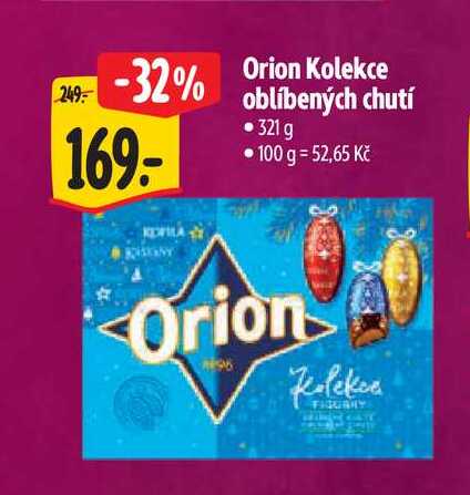  Orion Kolekce oblíbených chutí 321 g  