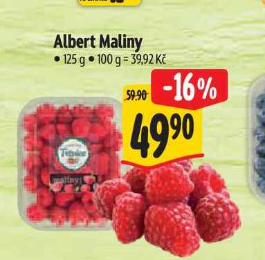 Albert Maliny 125 g 
