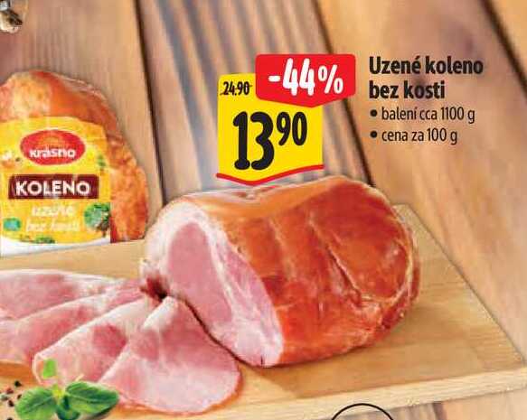   Uzené koleno bez kosti 1100 g