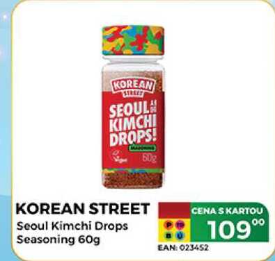 KOREAN STREET Seoul Kimchi Drops Seasoning 60g 