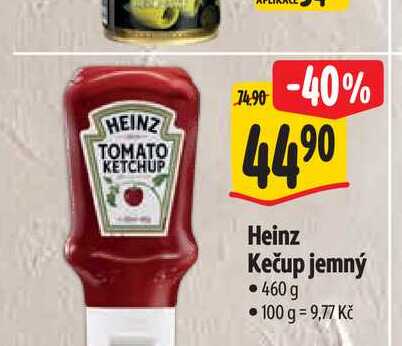   Heinz Kečup jemný 460 g  