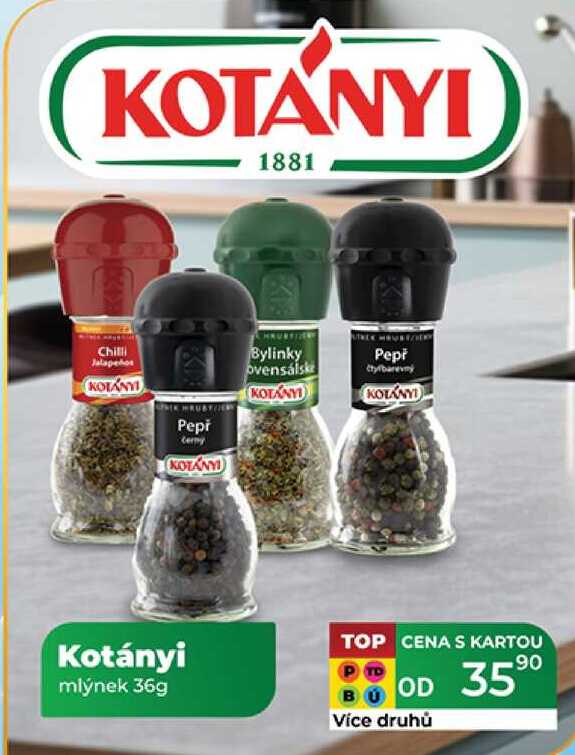 Kotányi mlýnek 36g  