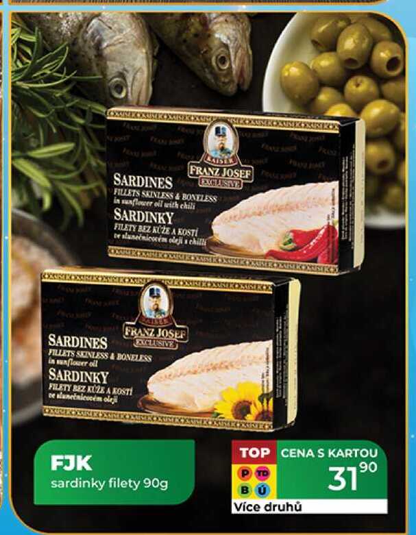 FJK sardinky filety 90g 