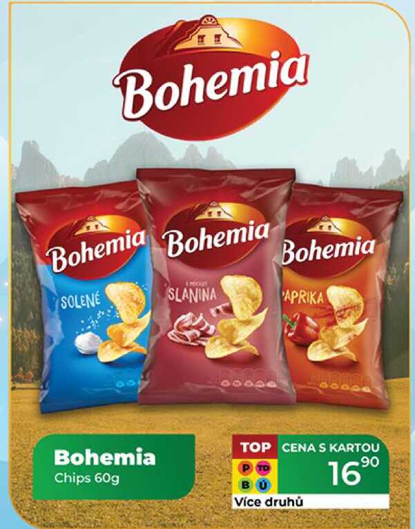 Bohemia Chips 60g  