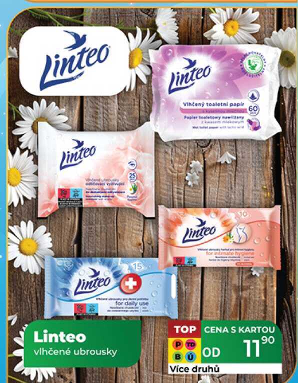 Linteo vlhčené ubrousky 