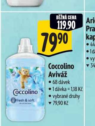   Coccolino Aviváž 68 dávek 