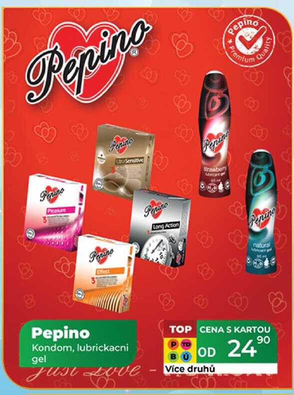 Pepino Kondom, lubrickacni gel 