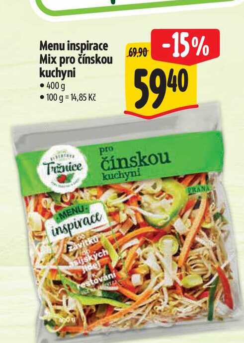Menu inspirace Mix pro čínskou kuchyni  400 g 
