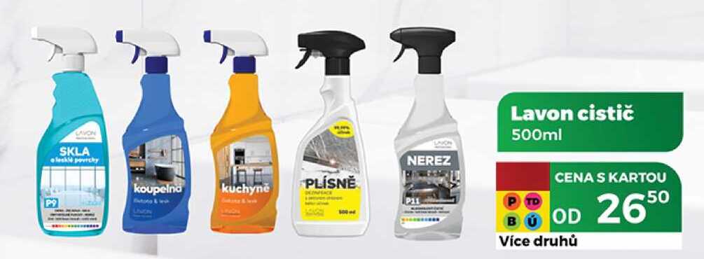 Lavon cistič 500ml koupelna kuchyně 