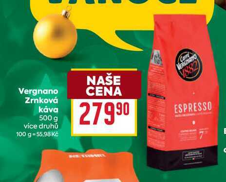 Vergnano Zrnková Κάνα 500 g