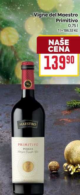 Maestro Primitivo 0,75l