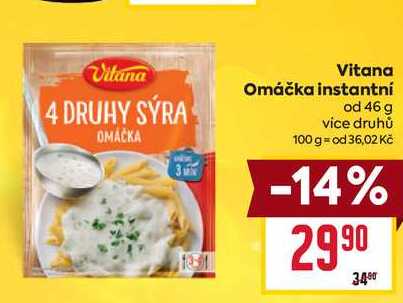 Vitana Omáčka instantní od 46 g 