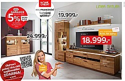 1: Obývací sestava - nízká komoda