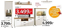 2: Obývací sestava - nástěnný regál