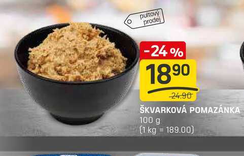 ŠKVARKOVÁ POMAZÁNKA 100 g 