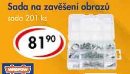 Sada na zavěšení obrazů, sada 201 ks