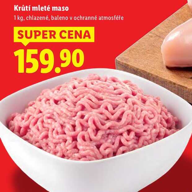 Krůtí mleté maso, 1 kg