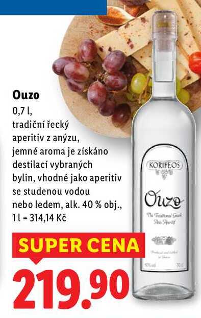 Ouzo, 0,7 l