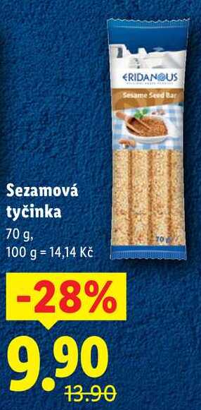 Sezamová tyčinka, 70 g