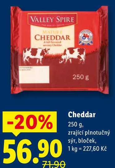 Cheddar, 250 g
