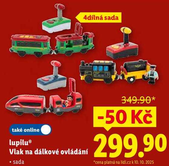 lupilu Vlak na dálkové ovládání 