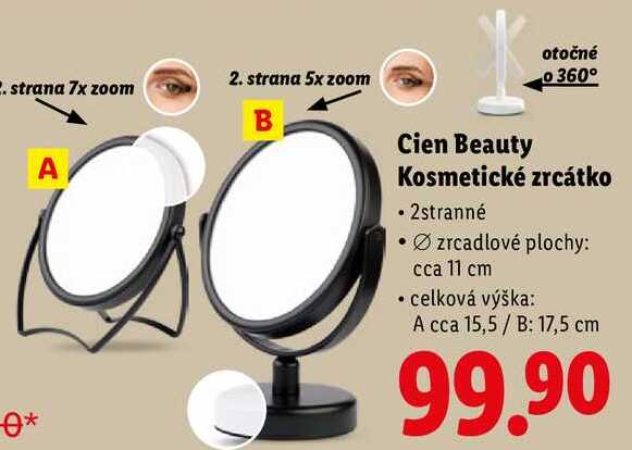 Cien Beauty Kosmetické zrcátko 