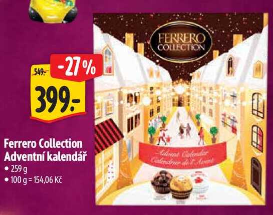 Ferrero Collection Adventní kalendář, 259 g 