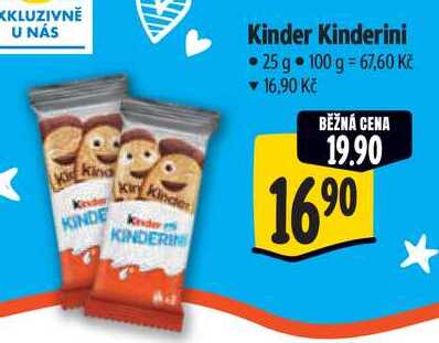 Kinder Kinderini, 25 g