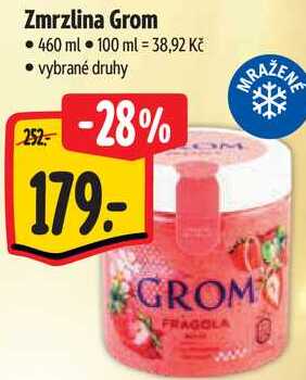 Zmrzlina Grom, 460 ml