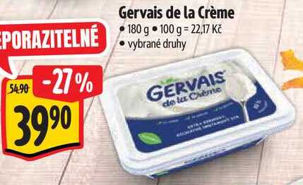 Gervais de la Crème, 180 g 