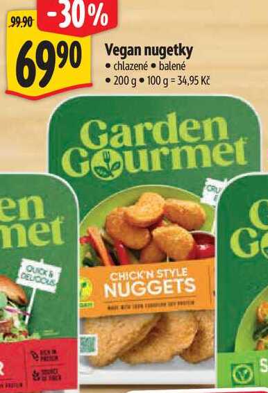 Vegan nugetky, 200 g