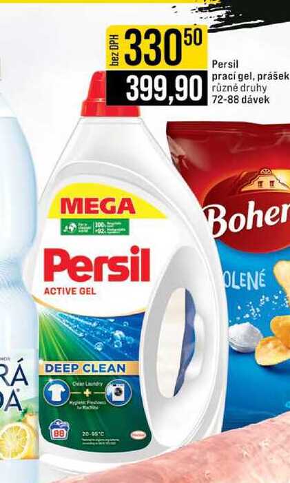 Persil prací gel, prášek 72 - 88 dávek 