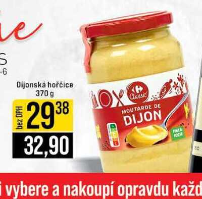 Dijonská hořčice 370 g 