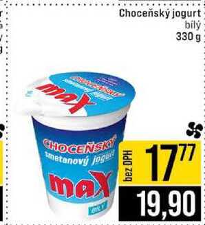 Choceňská mlékárna Choceňský jogurt bílý 330 g 
