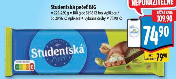 Studentská pečeť BIG, 225-250 g 