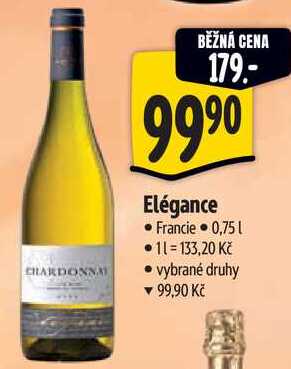 Elégance, 0,75 l