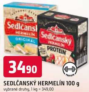 SEDLČANSKÝ HERMELÍN Protein 100 g 