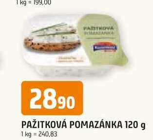 Pomazánka pažitková 120g