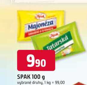Spak Tatarská omáčka 100ml