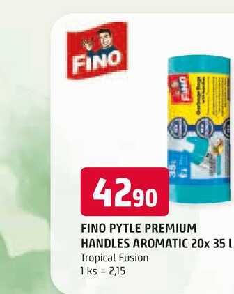 FINO PYTLE PREMIUM HANDLES AROMATIC 20x 35 L Tropical Fusion 