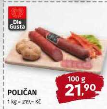 Dle Gusta POLIČAN 100g 