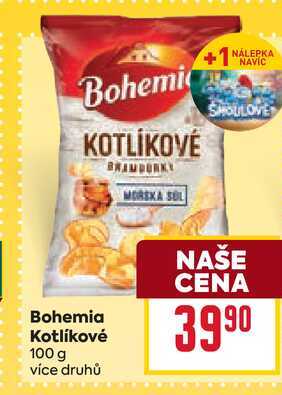 Bohemia Kotlíkové 100 g 