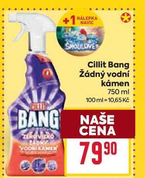 Cillit Bang Žádný vodní kámen 750 ml 