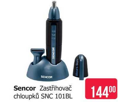 Sencor Zastřihovač chloupků SNC 101BL