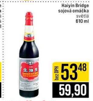 Haiyin Bridge sojová omáčka světlá 610 ml 