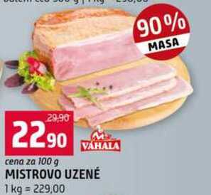 Mistrovo uzené 100g