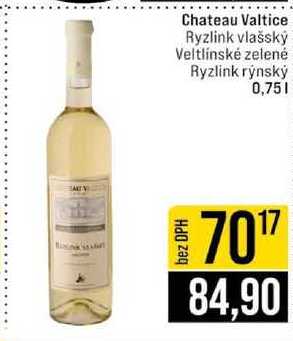Chateau Valtice víno 0,75 l