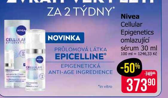 Nivea Cellular Epigenetics omlazující sérum 30 ml 