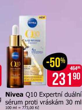 Nivea Q10 Expertní duální sérum proti vráskám 30 ml 